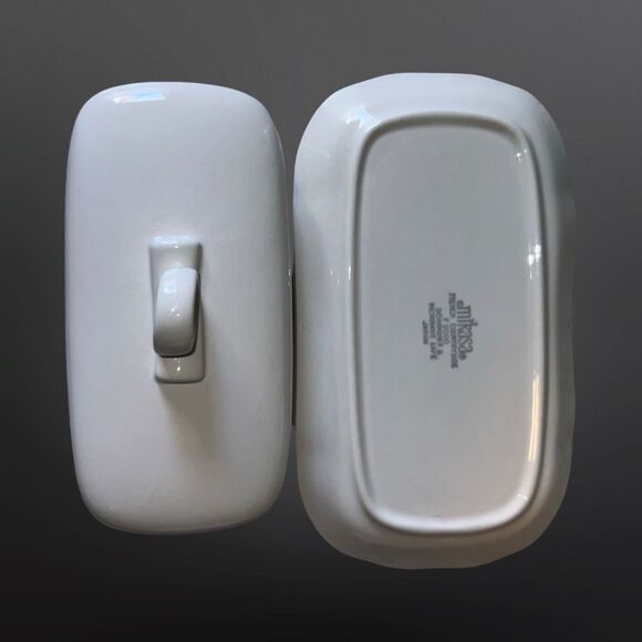 4 PC White Mikasa French Countryside Gravy Boat With Plate & Covered Butter Dish - Picture 6 of 9